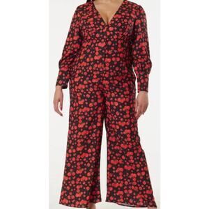 Unique Vintage - Timeless London Marina Apple Jumpsuit 3X 4X NWOT